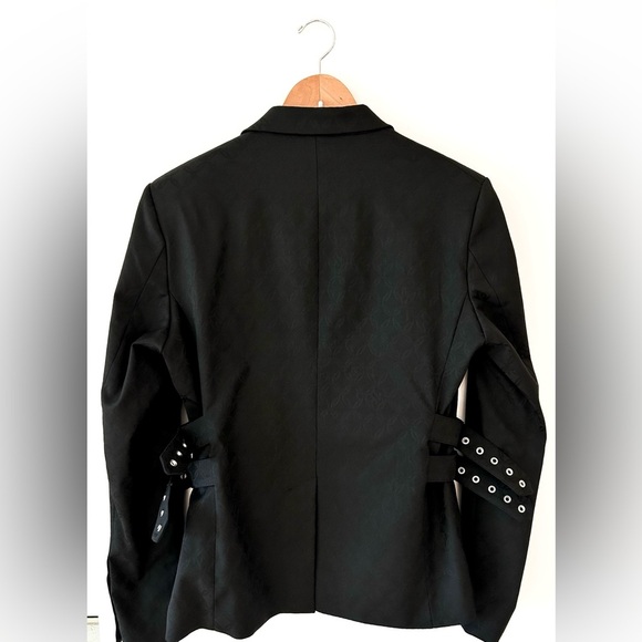 CHARLES JEFFREY LOVERBOY printed single-breasted Glasgow Blazer | Large | Unisex - Picture 4 of 16